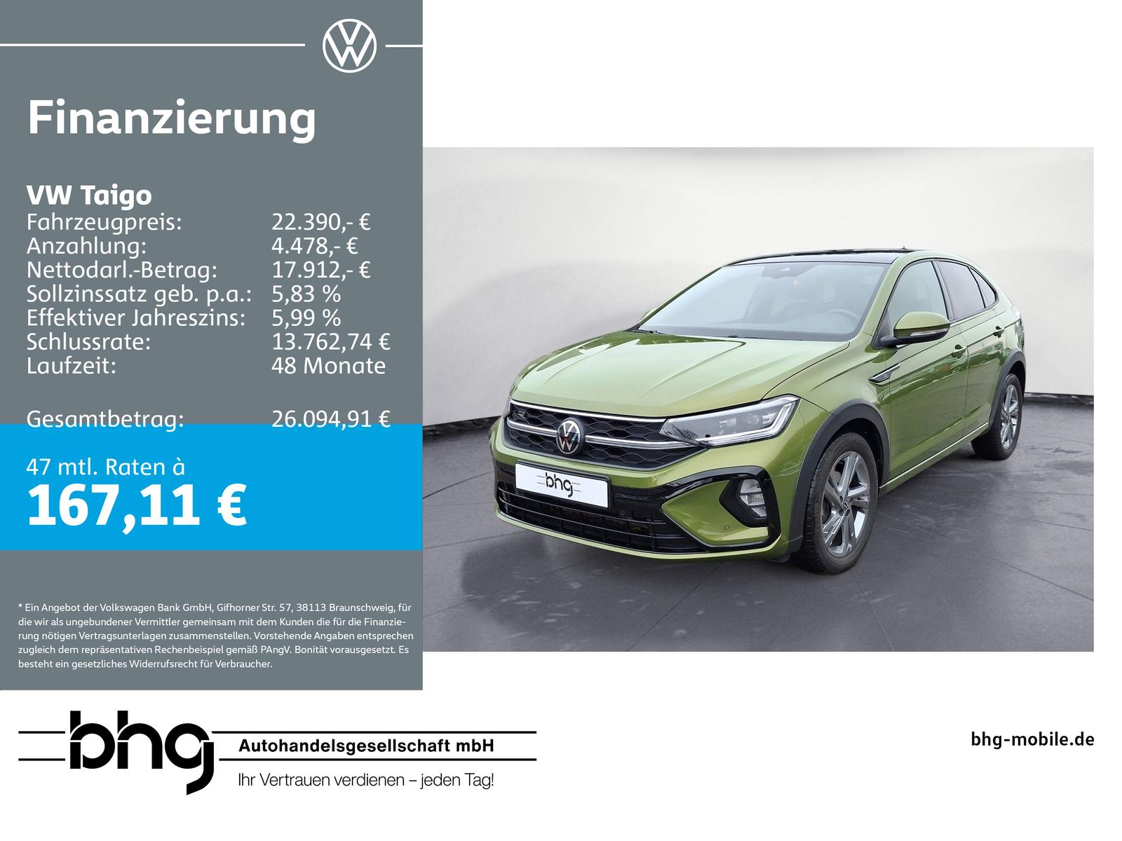 Volkswagen Taigo 1.5 TSI OPF DSG R-Line