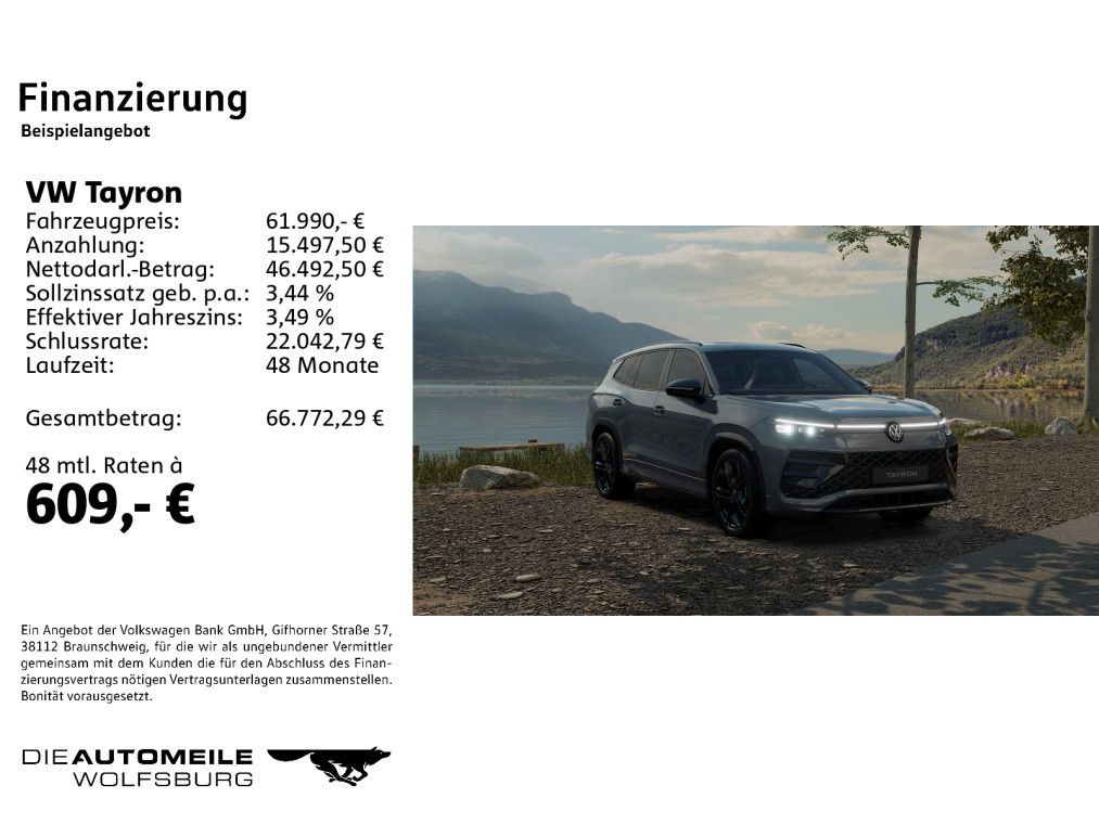 Volkswagen Tayron 1.5 eHybrid OPF DSG R-Line "Black Style" imagem 2