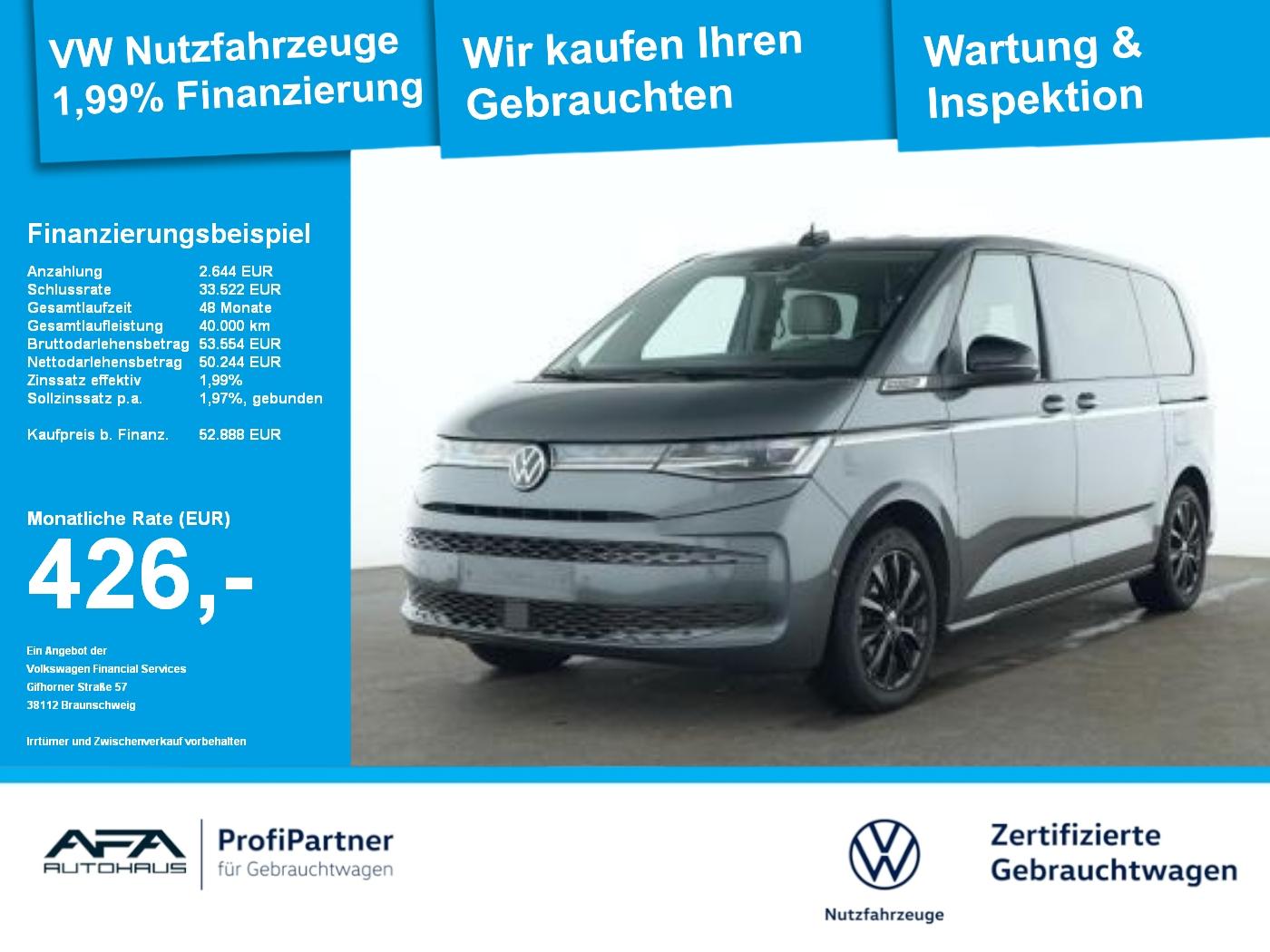Volkswagen T7 Multivan 2.0 TDI STYLE DSG LED*Navi*AHK*Sthz