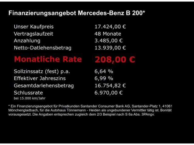 B 200 EDITION DCT+AHK+NAVI+LED-SCHEINWERFER+SITZ