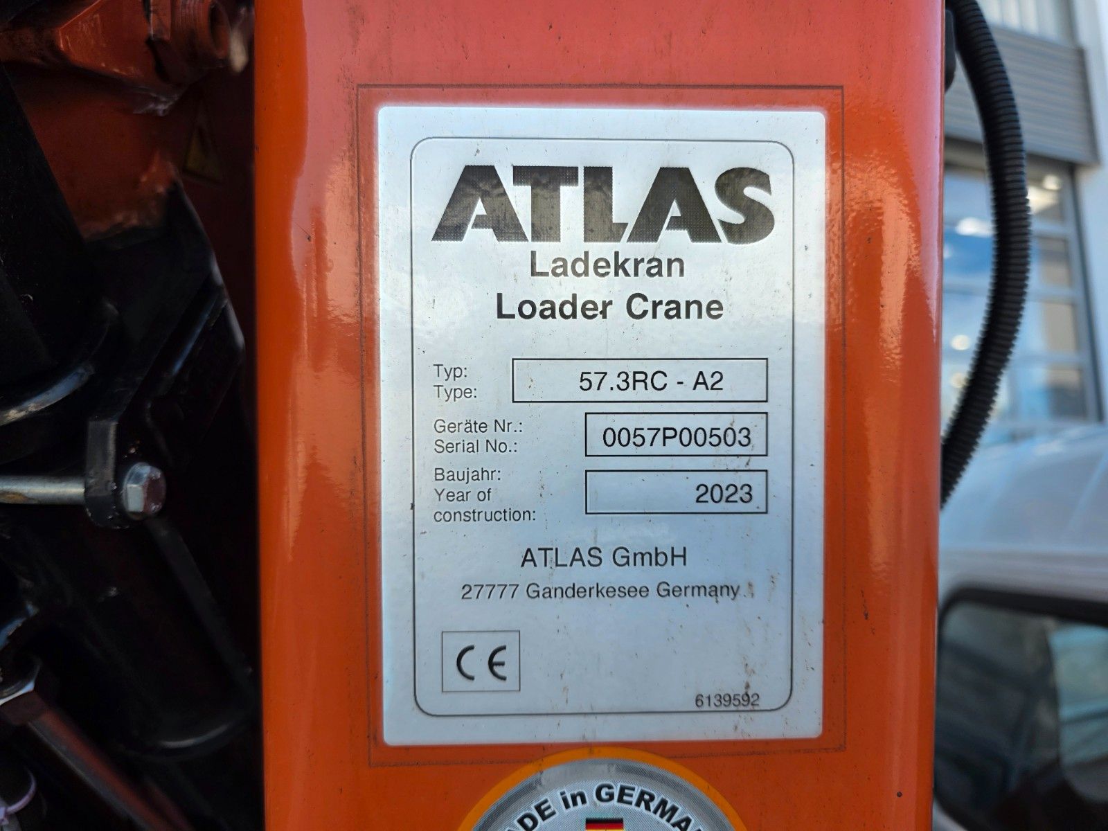 Fahrzeugabbildung Mitsubishi Fuso Canter 7C18 KK Atlas 57.3RC-A2 Funk AHK