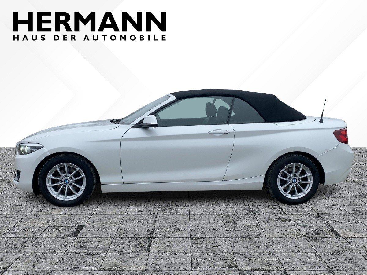 BMW 218d Cabrio Advantage AHK*CAM*LED*NAVI*SHZ*AHK