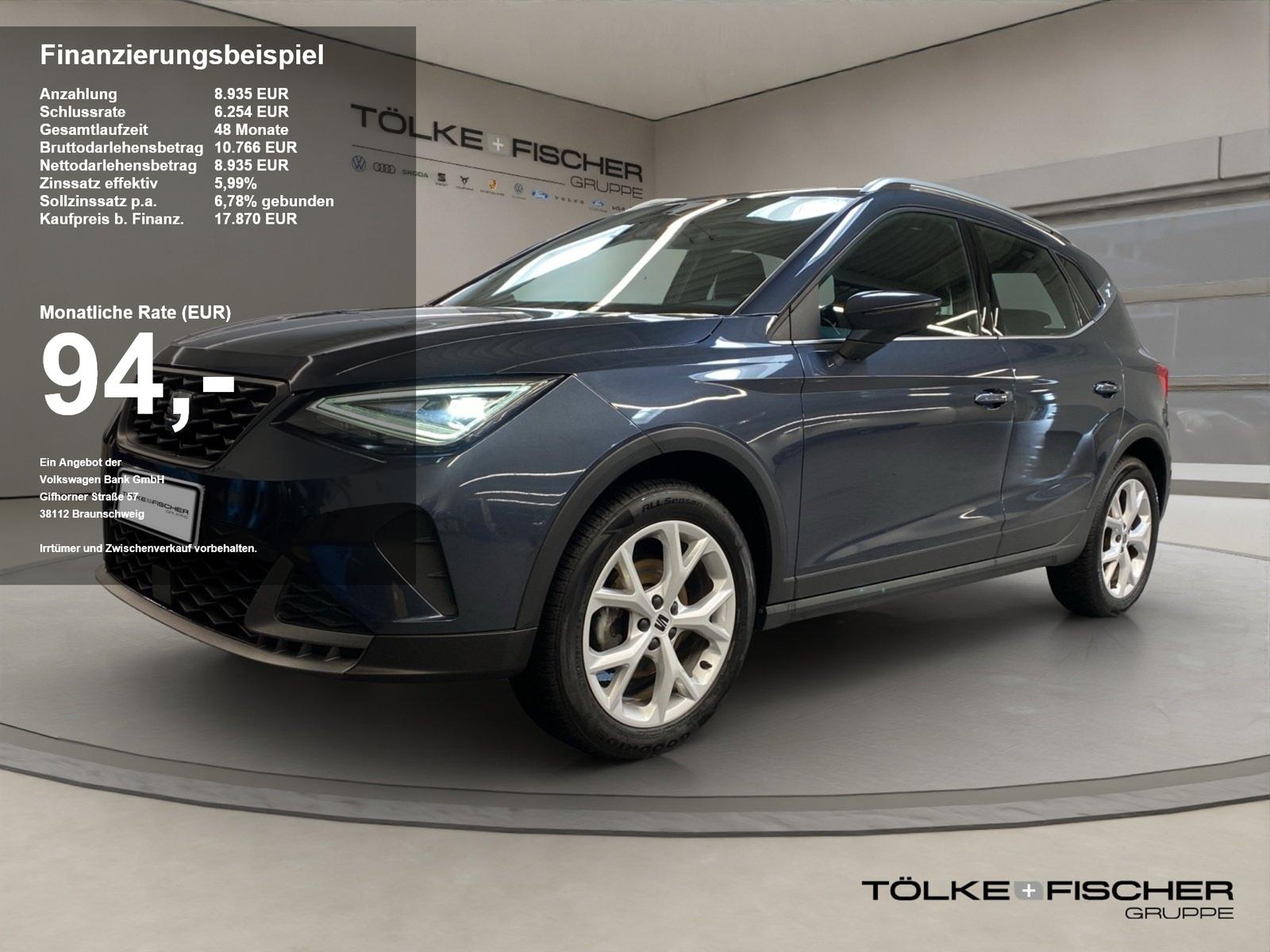 Seat Arona 1.0 TSI FR AUT Navi Sportp. Virtual LED LM
