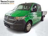 Volkswagen T6.1 DoKa Pritsche 2.0 TDI NAVI - Volkswagen grün