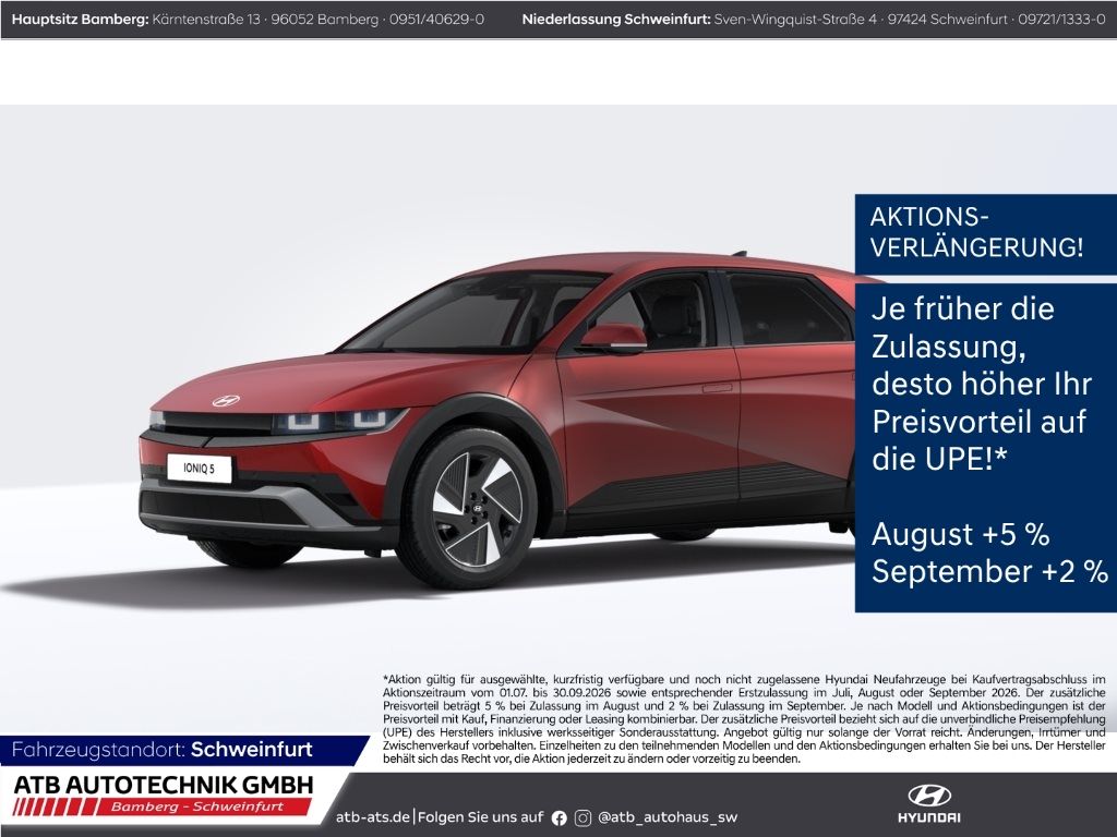 IONIQ 5 MY27 CENTRIQ 63kWh Batterie 170PS 2WD