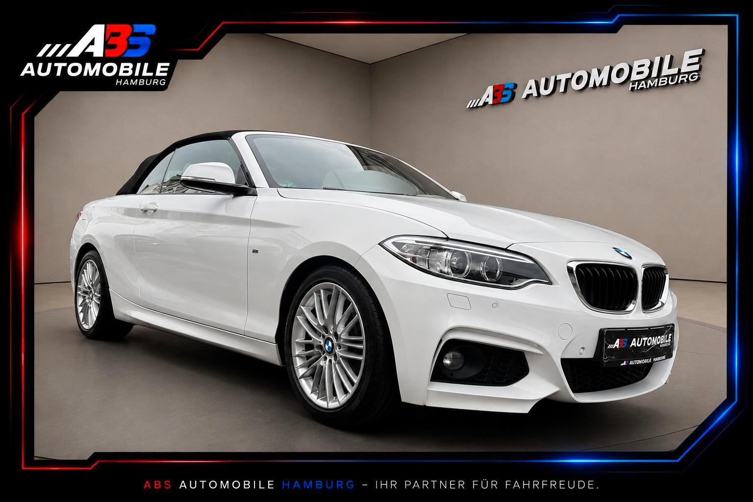 BMW 218i Cabrio M-SPORT NAVI/ KAMERA/ LEDER/ LED