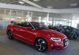 Audi A3 Cabriolet S line Competition; NAV KAM B&O AVC - Audi A3: Rot, Leder