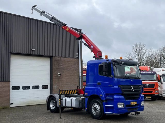 Mercedes-Benz Axor 1836 / HMF 13 ton/mtr crane Remote control