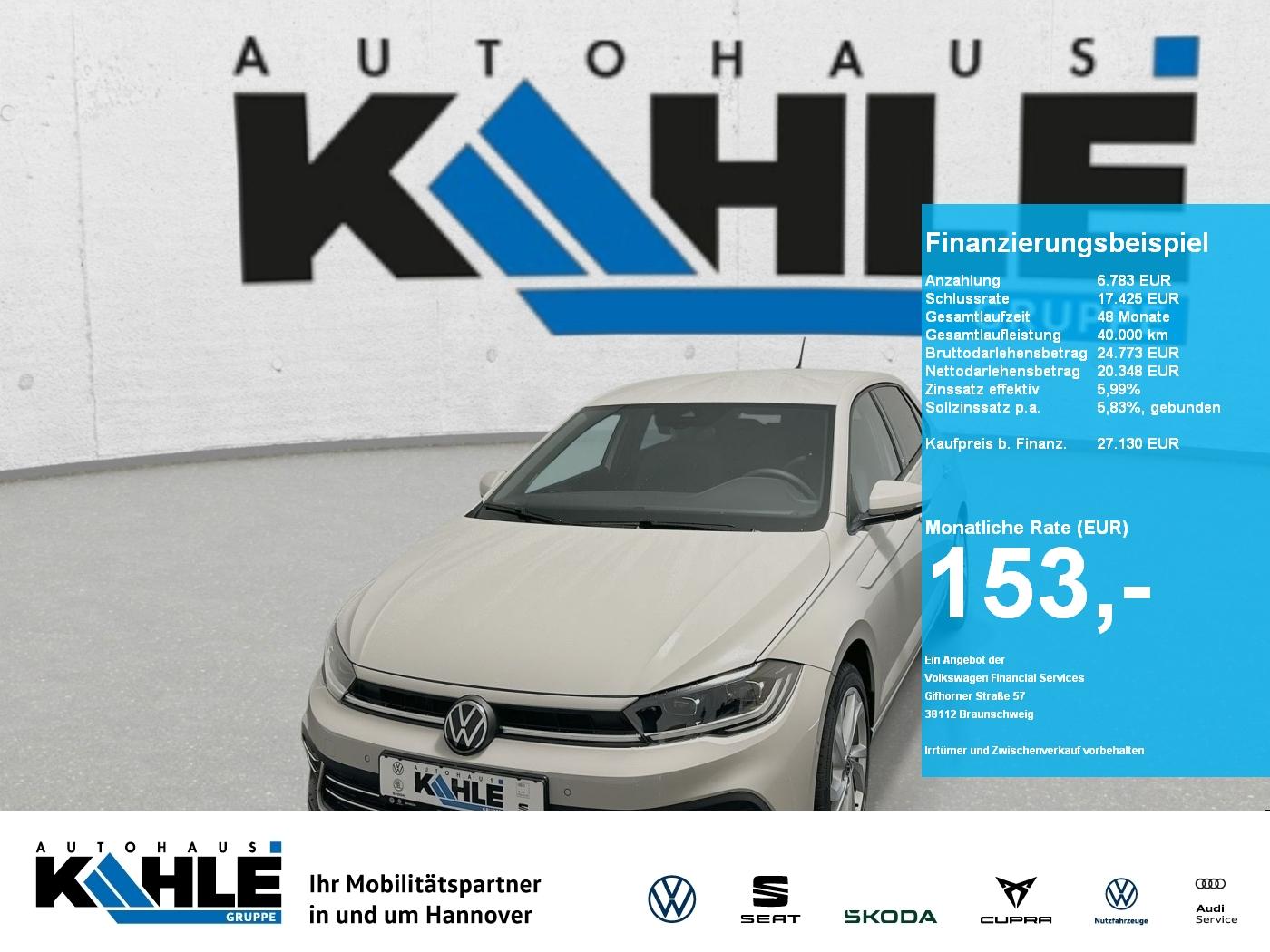 Volkswagen Polo EDITION 50 1.0 l TSI OPF 5-Gang CarPlay