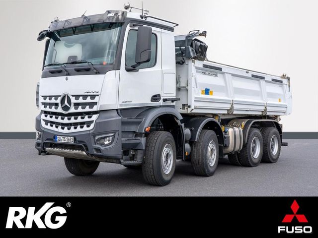 Mercedes-Benz Arocs 3248 Meiller 3-kipper mit elekt. Plane