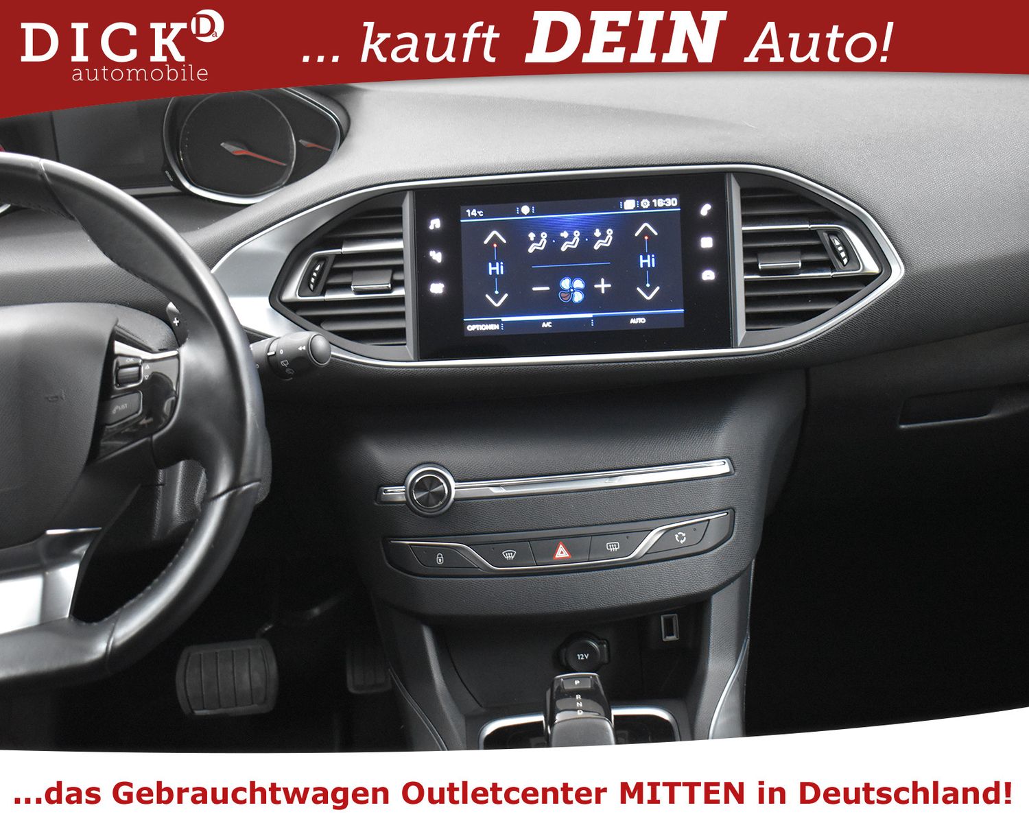 PEUGEOT 308 1.2 Aut. Active Pack NAVI+PDC+TEMP+MFL+APPLE - Image 15