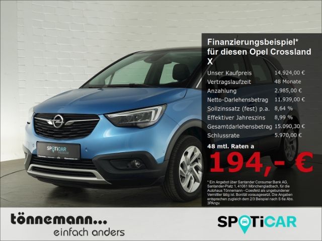 Crossland X INNOVATION+AHK+CARPLAY+SITZ-/LENKRAD