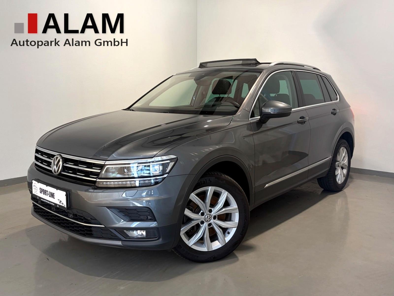 Volkswagen Tiguan Highline 4Motion ACC Lane Pano Side ViCo