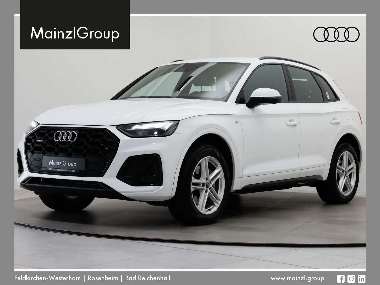 AUDI Q5 50 TFSIe quattro S tronic S line PDC AHK SHZ