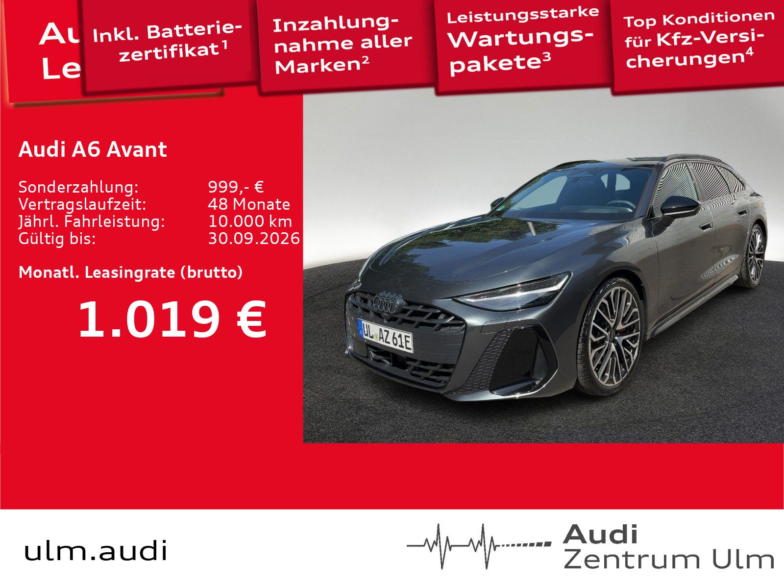 Audi A6 Avant e-hybrid S-Line AHK B&O HuD LUFT PANO