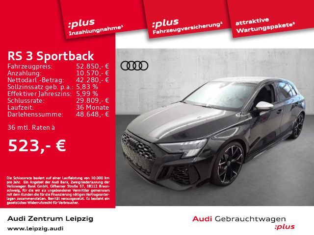 Audi RS 3 Sportback *abgedu. Matrix*Navi*Sportabgas*