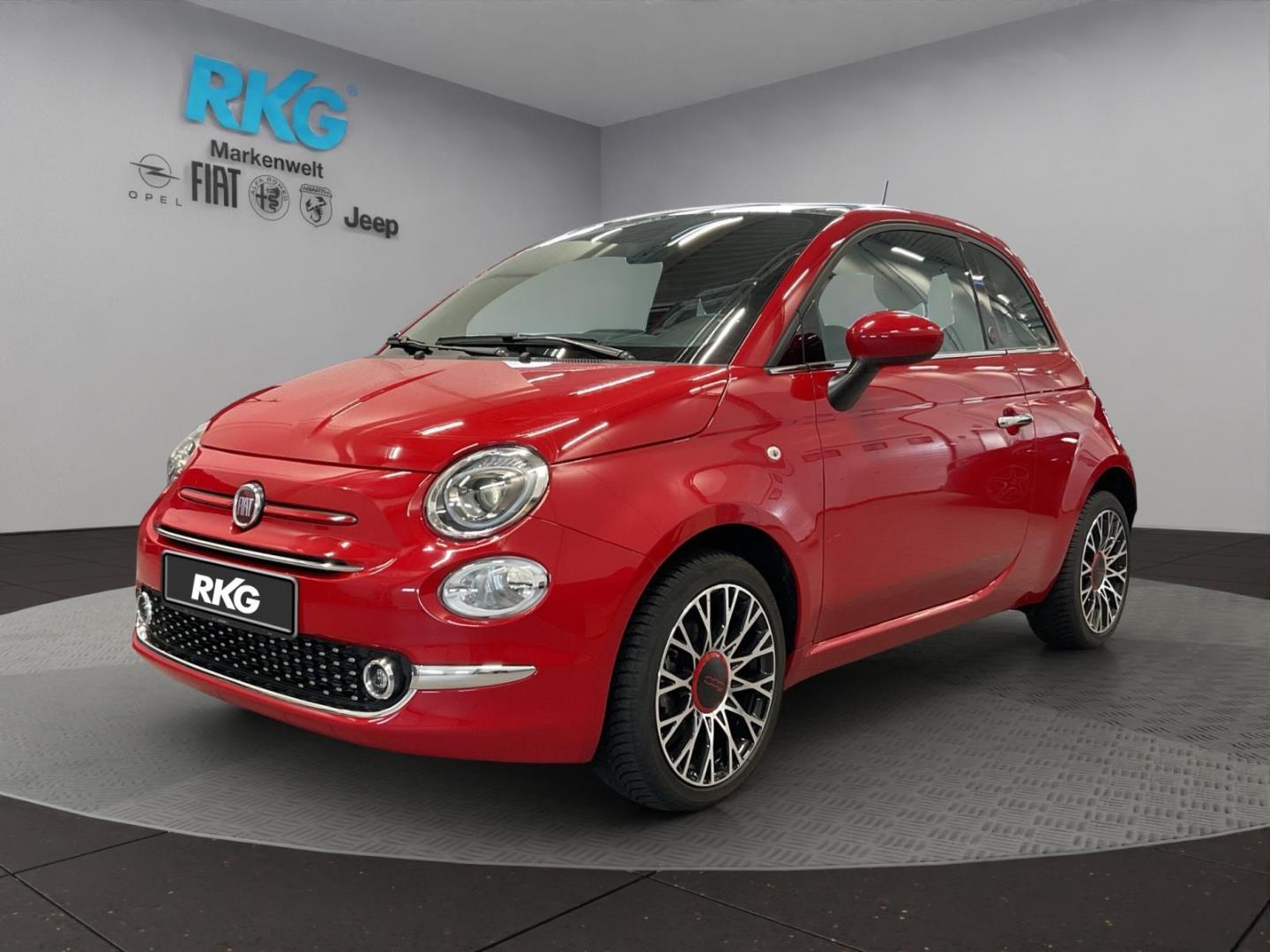 Fiat 500 Red 1.0 Mild Hybrid EU6d+NAVI+Klimaaut.