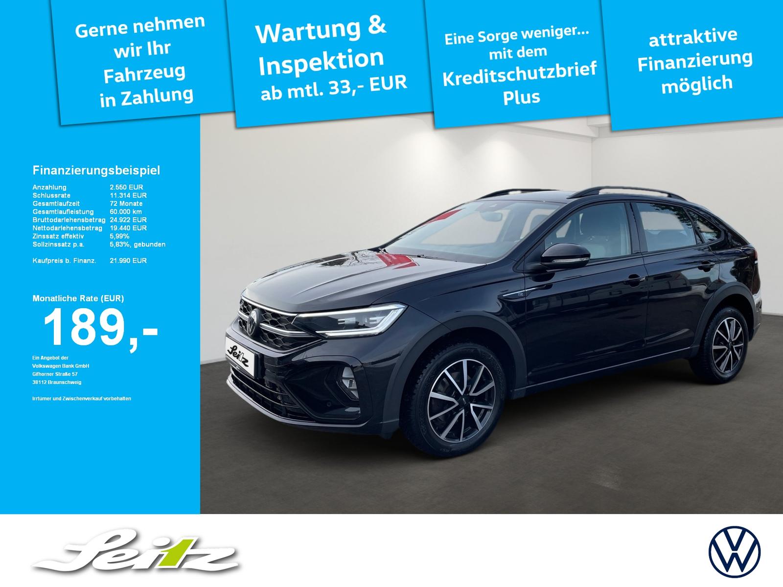 Volkswagen Taigo 1.0 TSI R-Line *MATRIX*KAMERA*NAVI*