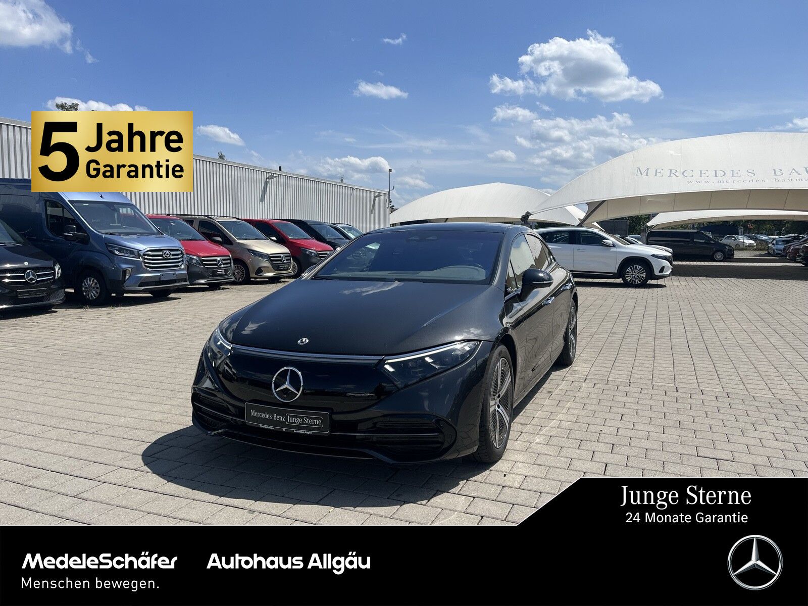 Mercedes-Benz EQS 580 4M Advanced Night 20 Hyper Pano AHK 360