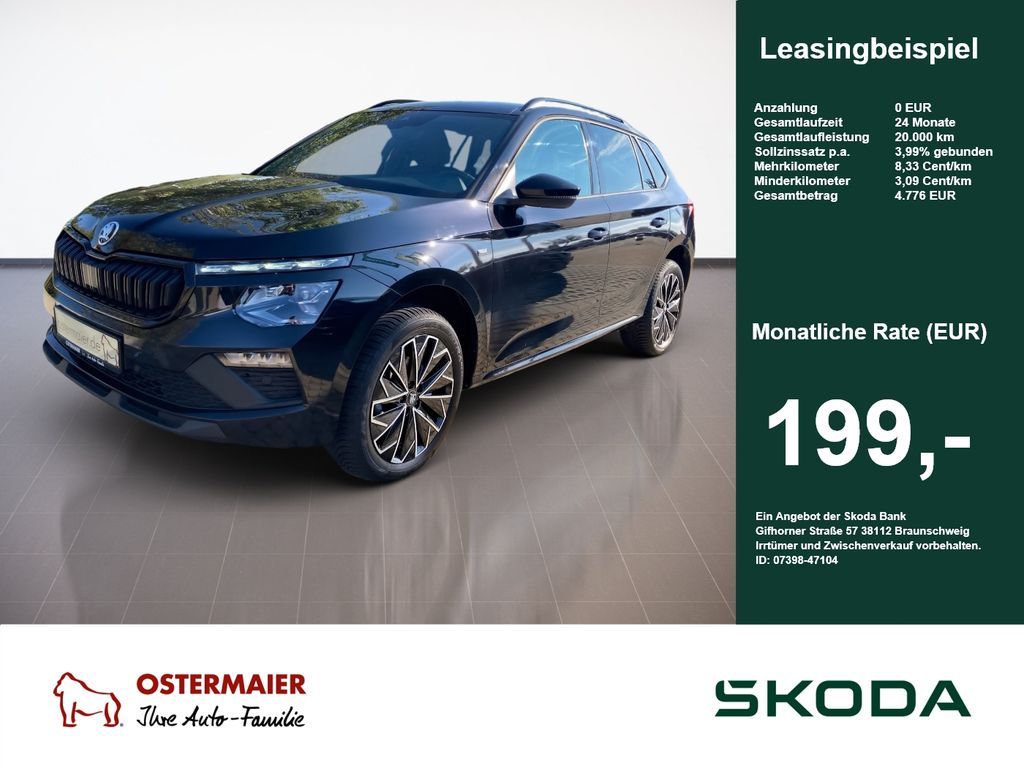 Skoda Kamiq Tour 1.5 TSI MATRIX.PANO.BLACK.SHZ.KAM.AHK