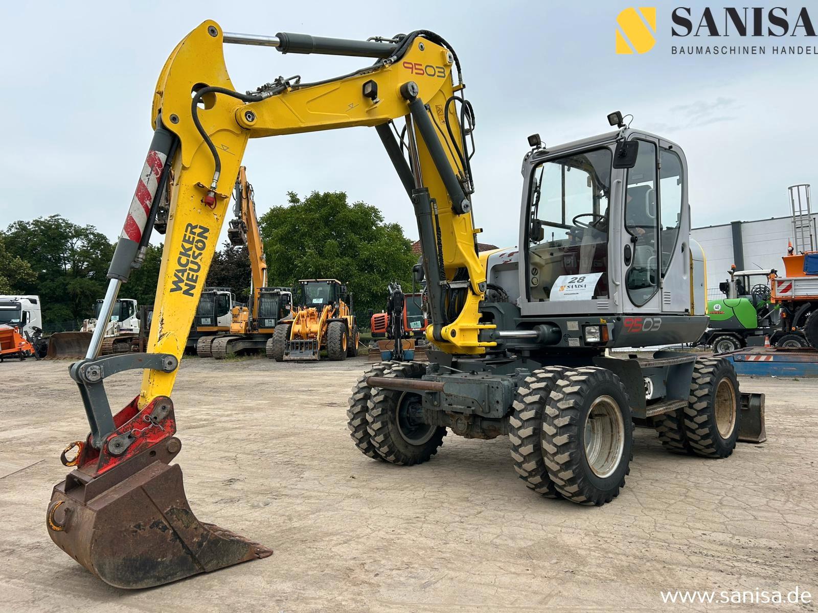Wacker Neuson9503 EW/SW/4X4X4/Hydr. Verstell. /4800 Std