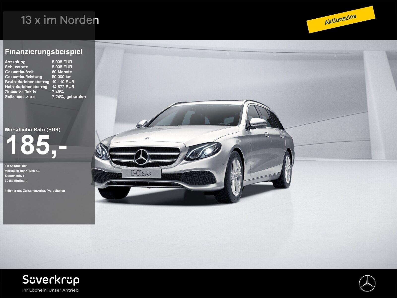 Mercedes-Benz E 200 T AVANTGARDE KAMERA PANO SPUR PDC SHD SHZ