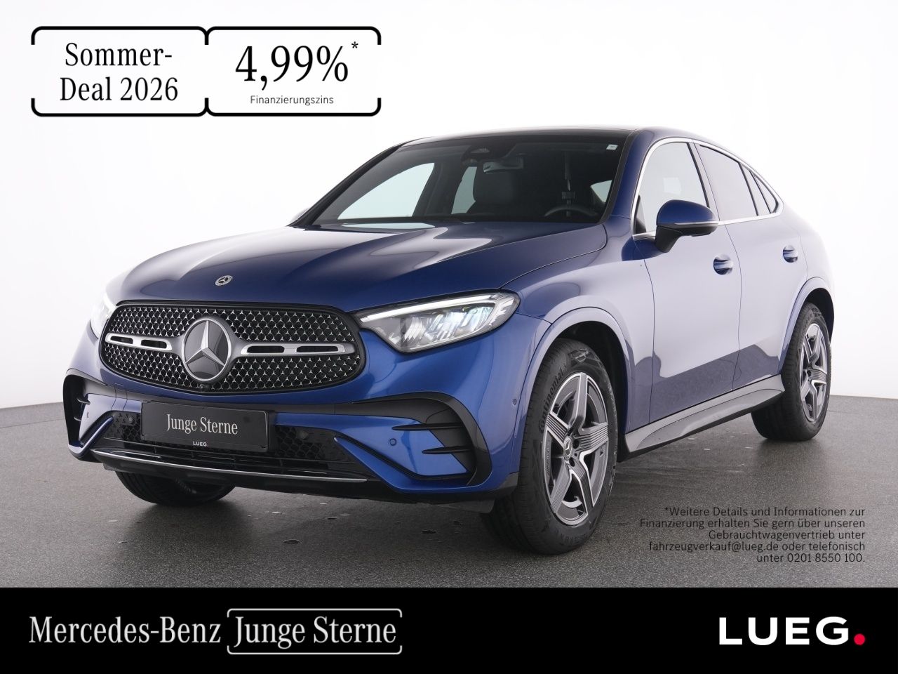 Mercedes-Benz GLC 300 d 4M Coupé AMG+Pano+AHK+LED+Mem+Totw+EHe