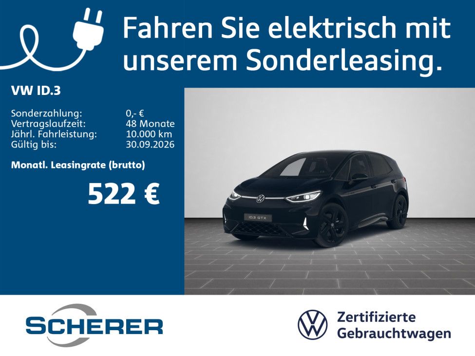 VW ID.3 GTX Performance 79 kWh WP*PANO*ACC*MASSAGES