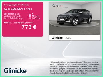 Audi Leasingangebot: Audi SQ6 SUV e-tron NEUBESTELLUNG