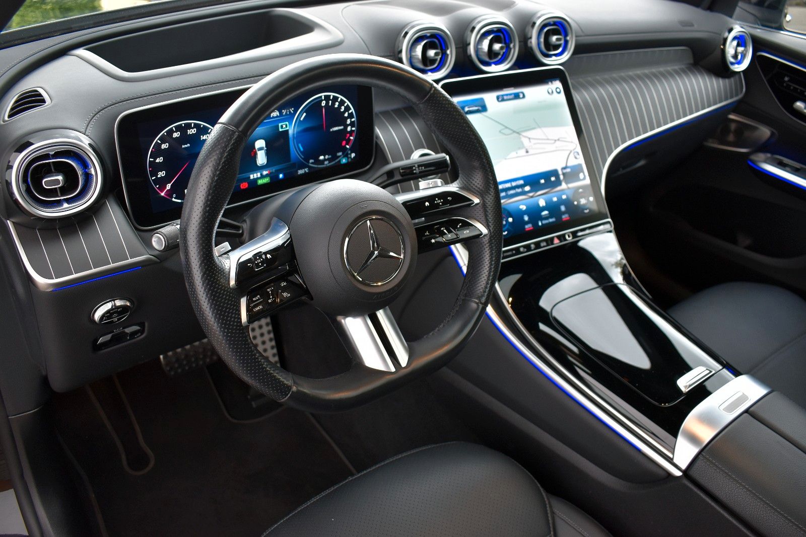 Mercedes-Benz GLC 300 e 4M 2x AMG Airmatic Massage HUD VOLL foto 6