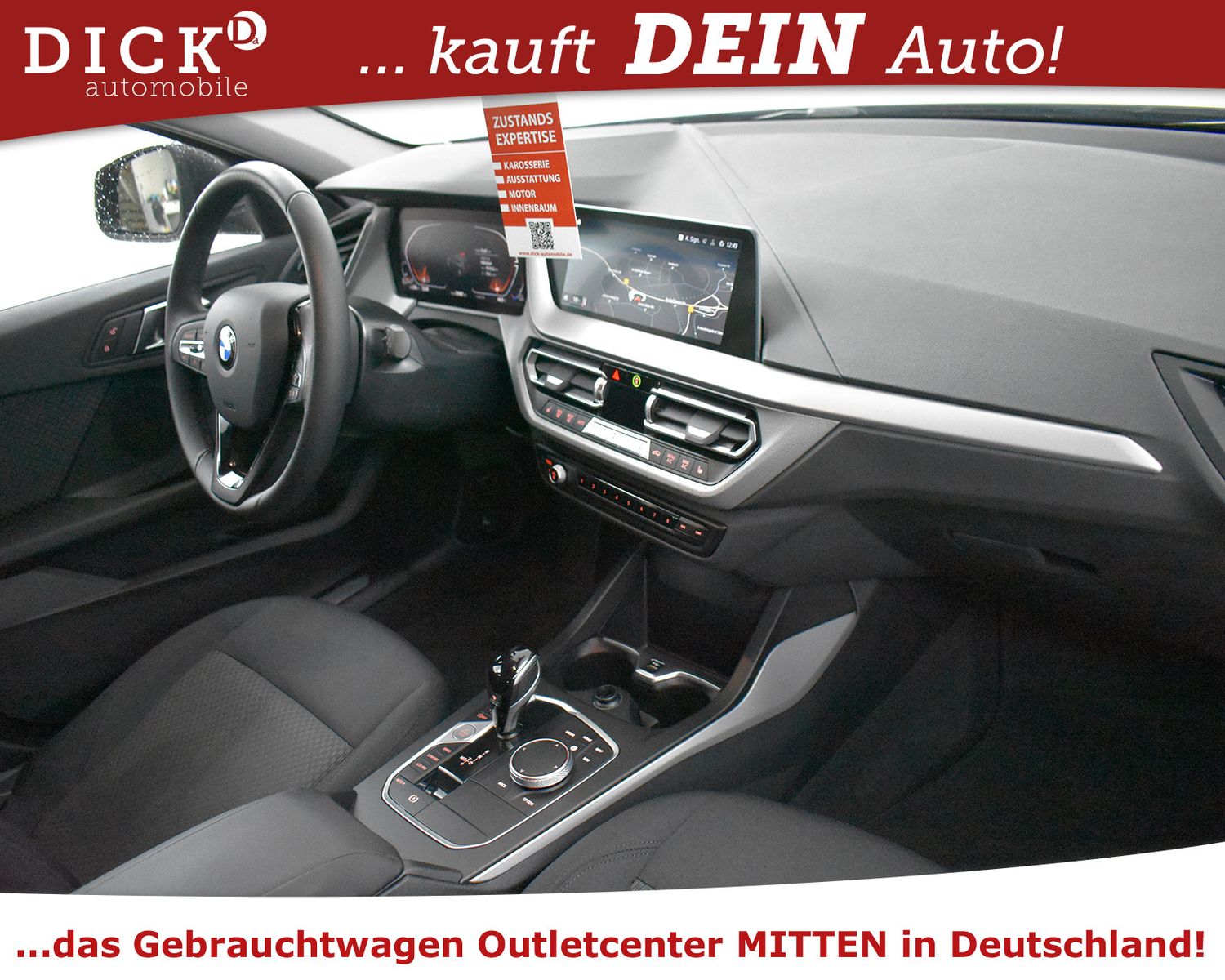 BMW 120d Aut Advant PROF+VIRTU+LED+SHZ+TEMP+APPLE+MF - Image 12