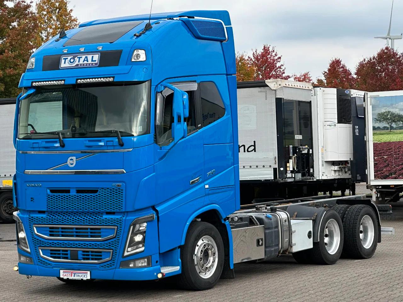 Volvo FH 16.750 6x4 Globe XL Chassis Retarder 3.90 Wb 