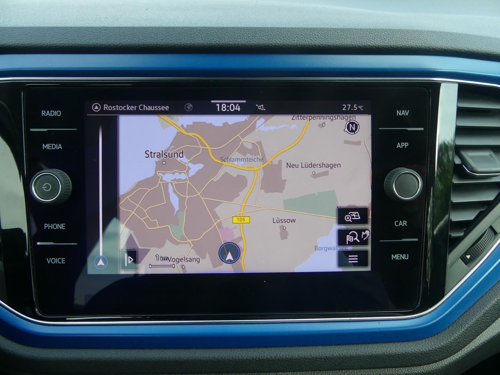 Volkswagen T-Roc 1.5 TSI Standheizung Navi Sitzheizung Spur, миниатюра 10