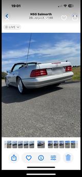 Mercedes-Benz SL 320 SL - silberne Mercedes-Benz SL 320