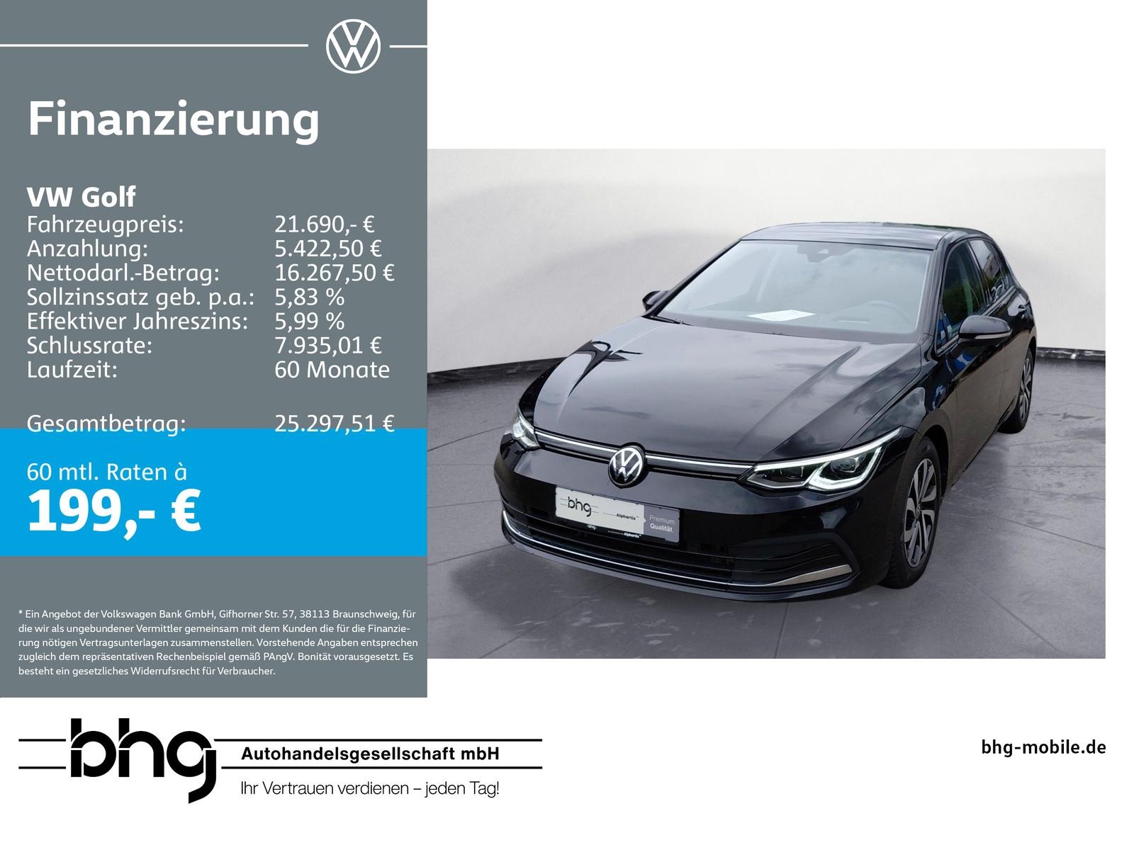 Volkswagen Golf Life 2,0 TDI DSG