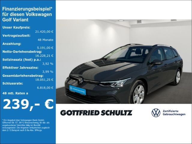 Volkswagen Golf Variant VIII TDI CONNECT LED EPH RADIO