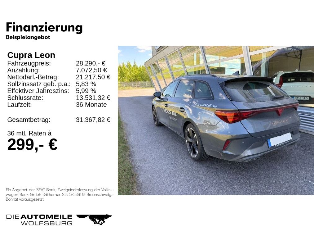 Cupra Leon ST 1.5eTSI DSG 18 ACC KAM EDGE foto 2