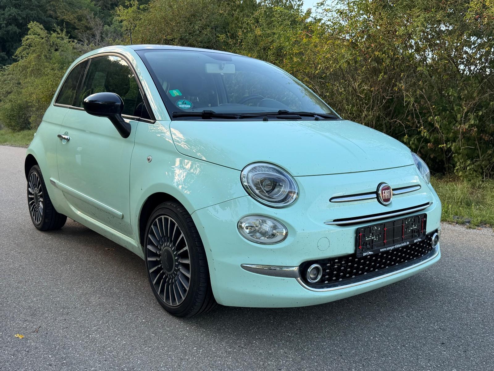 Fiat 500 Lounge / Leder / Panorama / 1.Hand