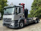 Mercedes-Benz ACTROS 2546 6x2 Abrollkip Kran Palfinger Q150Z95 - Mercedes-Benz Actros 25