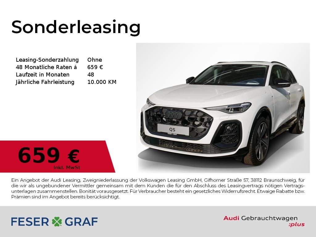 Audi Q5 SUV edition one mit Akzenten mythosschwarz