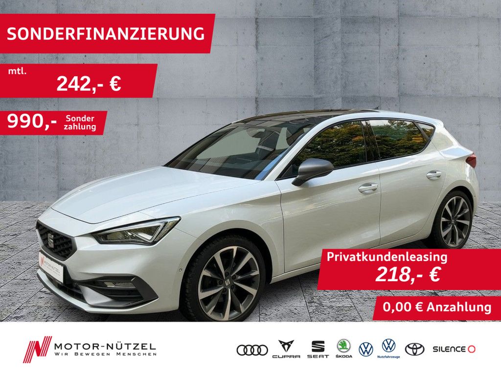 Leon 1.5 TSI FR LED+NAV+APP+ACC+PANO+SHZ+RFK+18"
