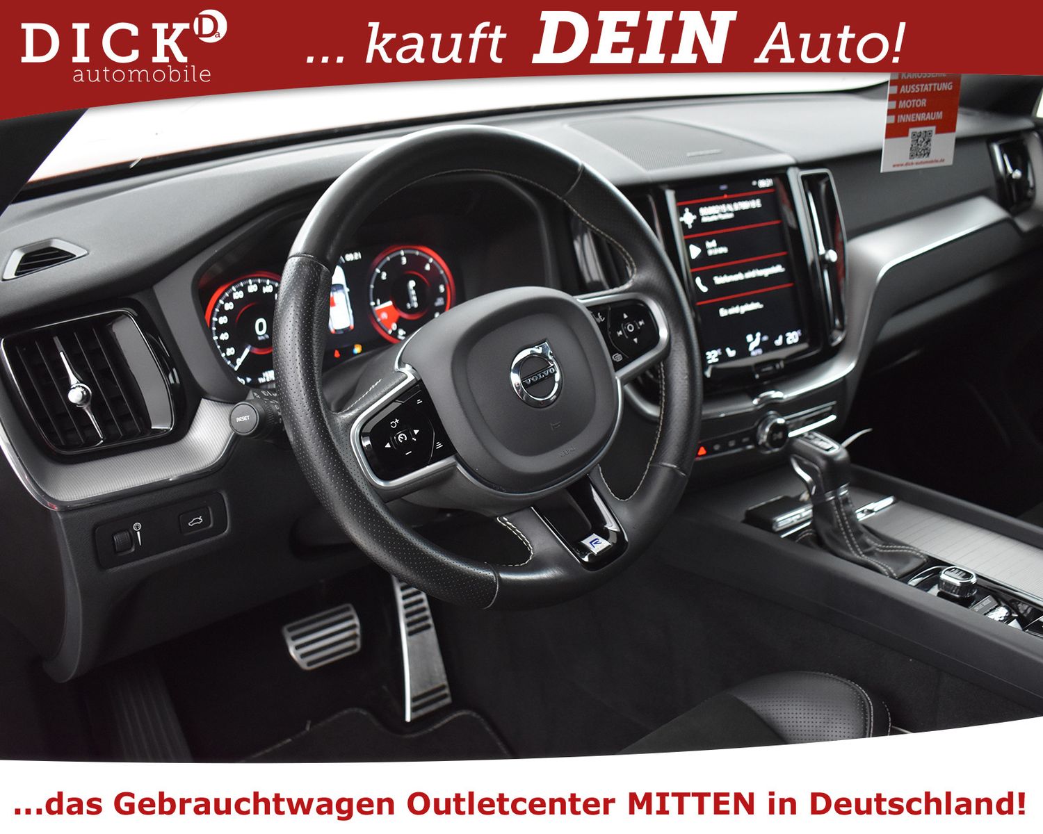 VOLVO XC 60 D4 R Design NAVI+VIRTU+LED+SHZ+H&K+SHZ+19" - Image 10