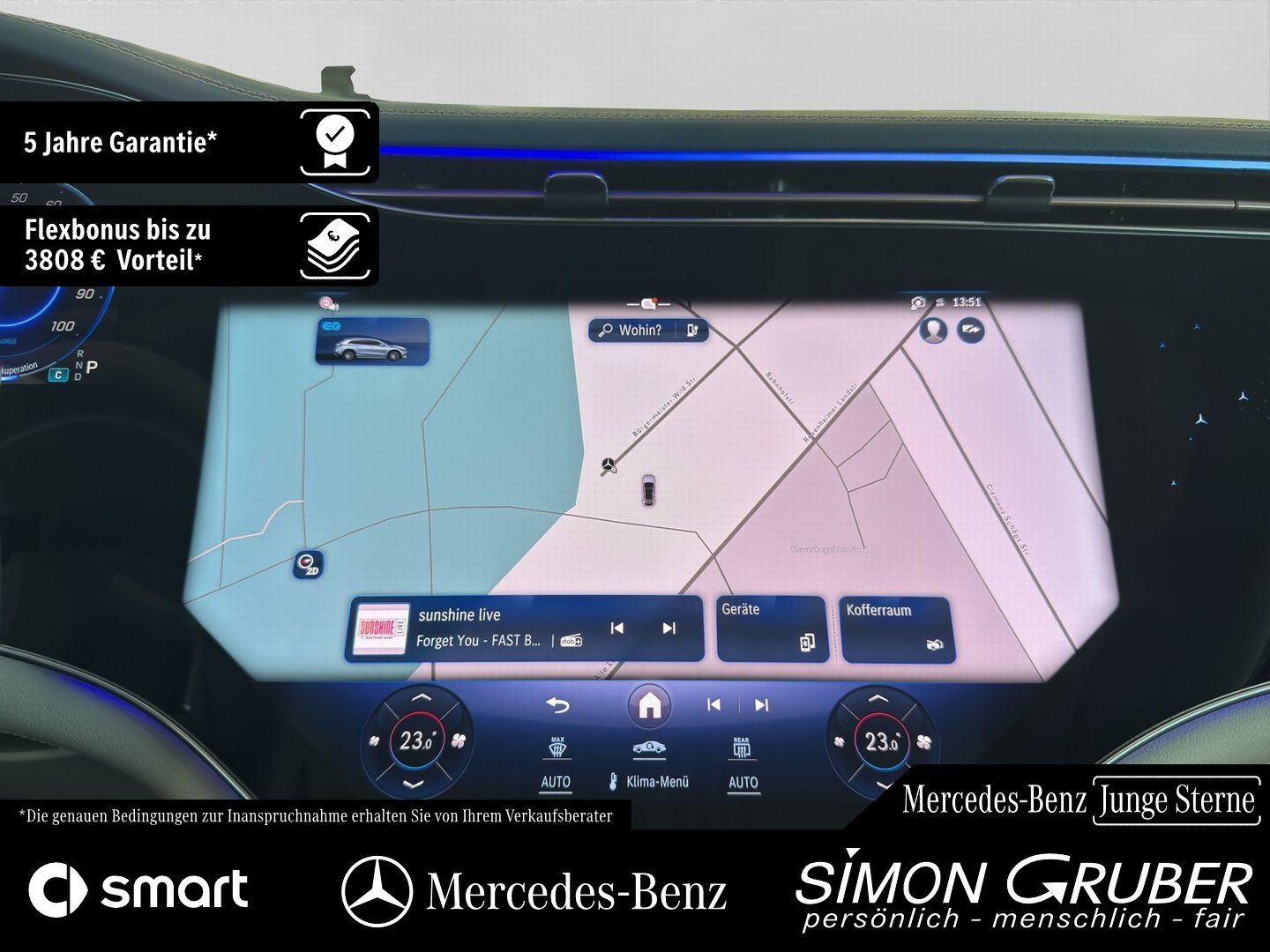 Fahrzeugabbildung Mercedes-Benz EQS 580 4M SUV AMG Night Business Class 7Sitzer