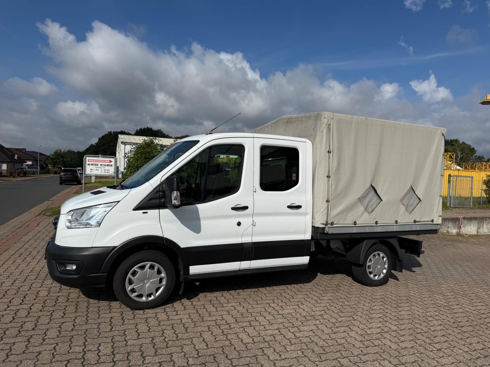 Ford Transit 350 L3H3 ++2x Schiebetür+Aut+LED+KAM+AHK