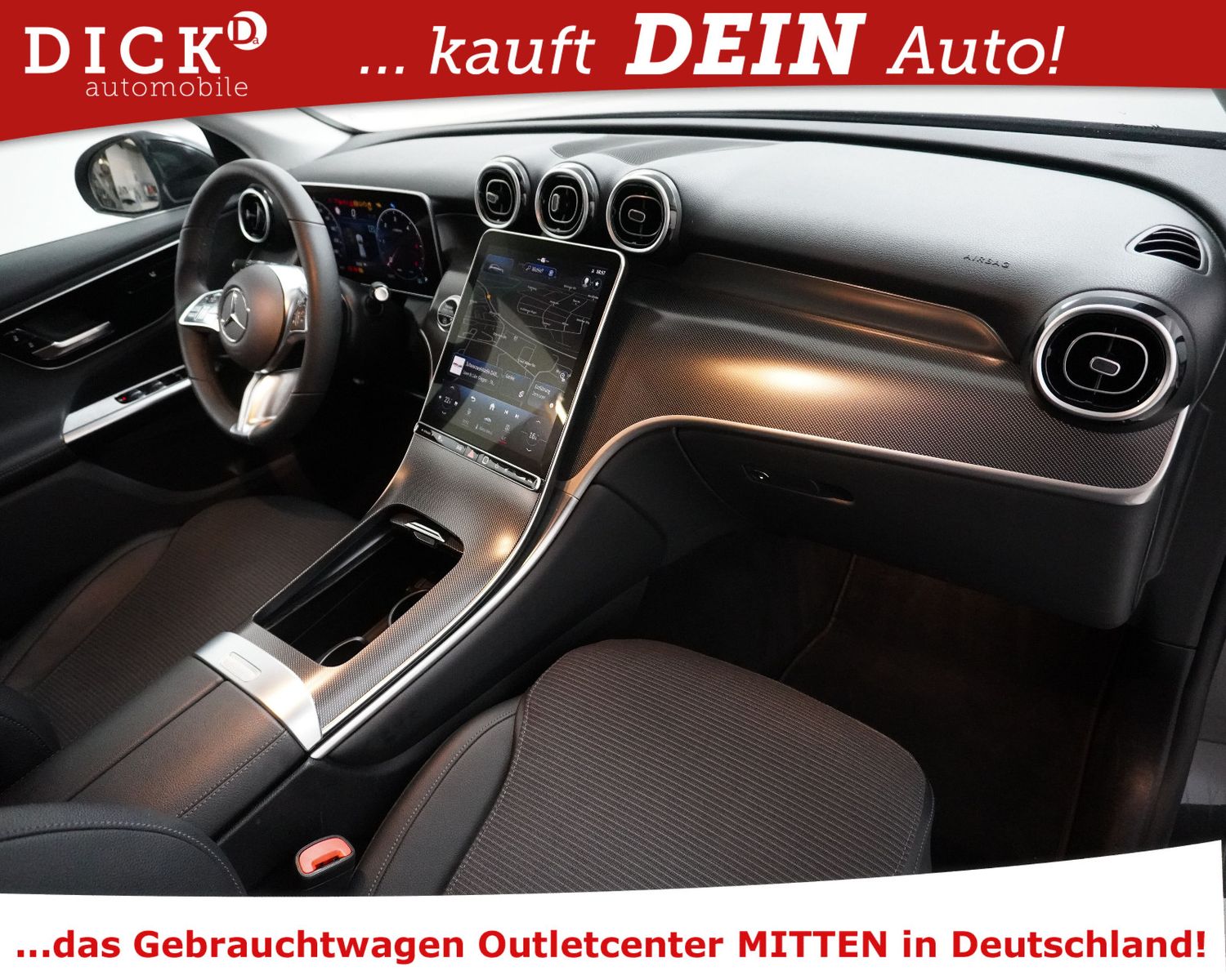 Fahrzeugabbildung Mercedes-Benz GLC220d 4M 2X Avantg LEDER+MEMO+KAMER+AHK+BURMES