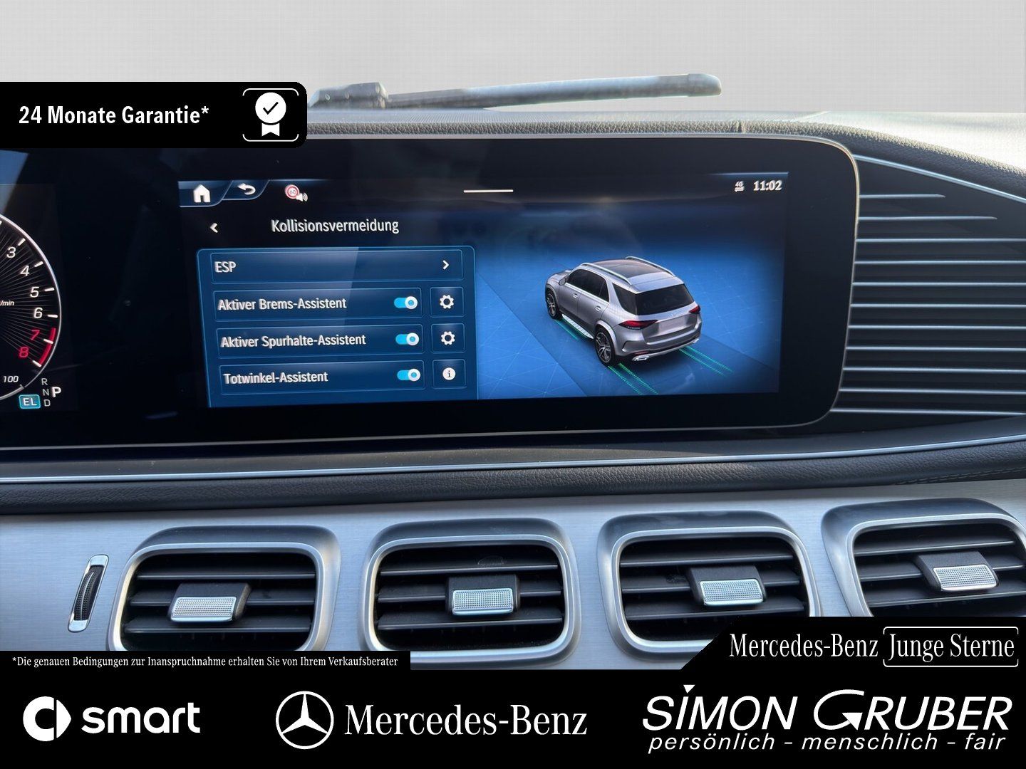 Fahrzeugabbildung Mercedes-Benz GLE 400 e 4M AMG Night Pano Airmatic Burm AHK