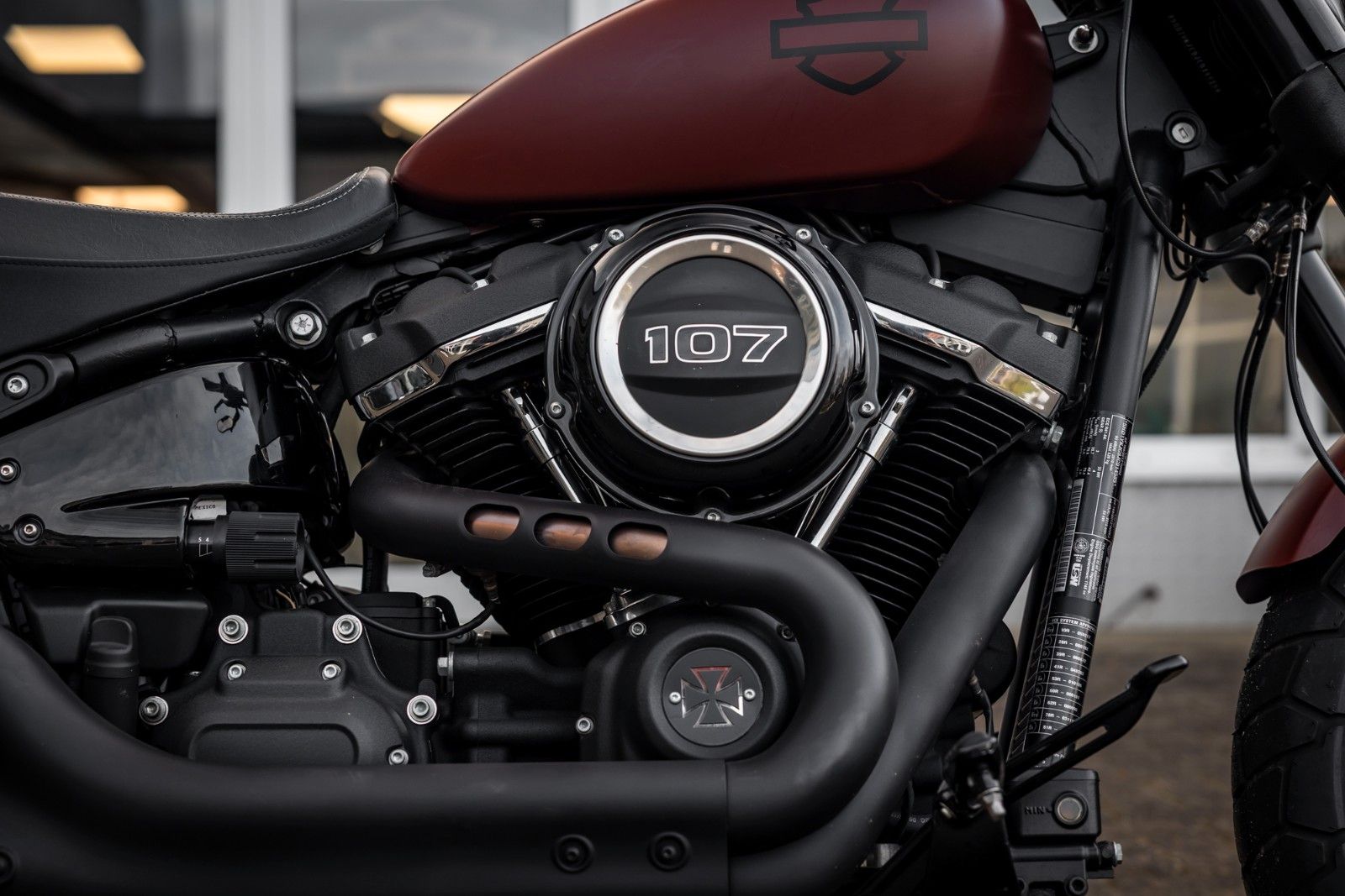 Fahrzeugabbildung Harley-Davidson FXFBS Fat Bob 107 cui - S&S