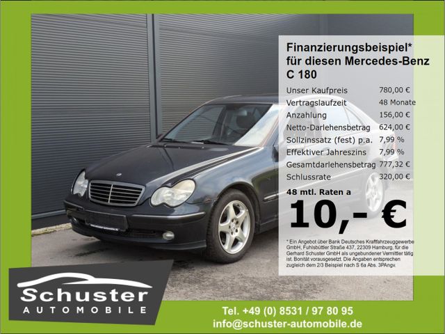 Mercedes-Benz C 180 Avantgarde*AHK Tempom Glas-SD 2-Zon-Klima