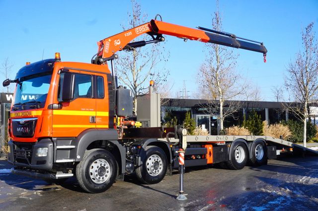 MAN TGS 35.360 E6 8×2 / HDS Fassi F235A 6500 kg / To