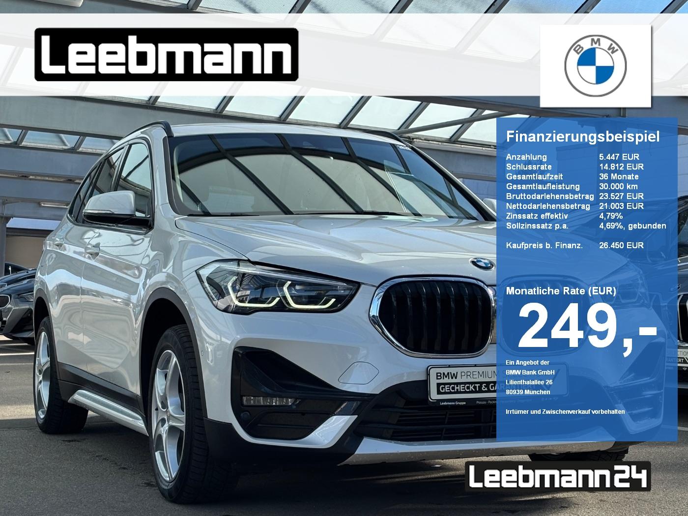 BMW X1 xDrive20d Sport Line AHK/ACC/HUD 2.J.GARANTIE